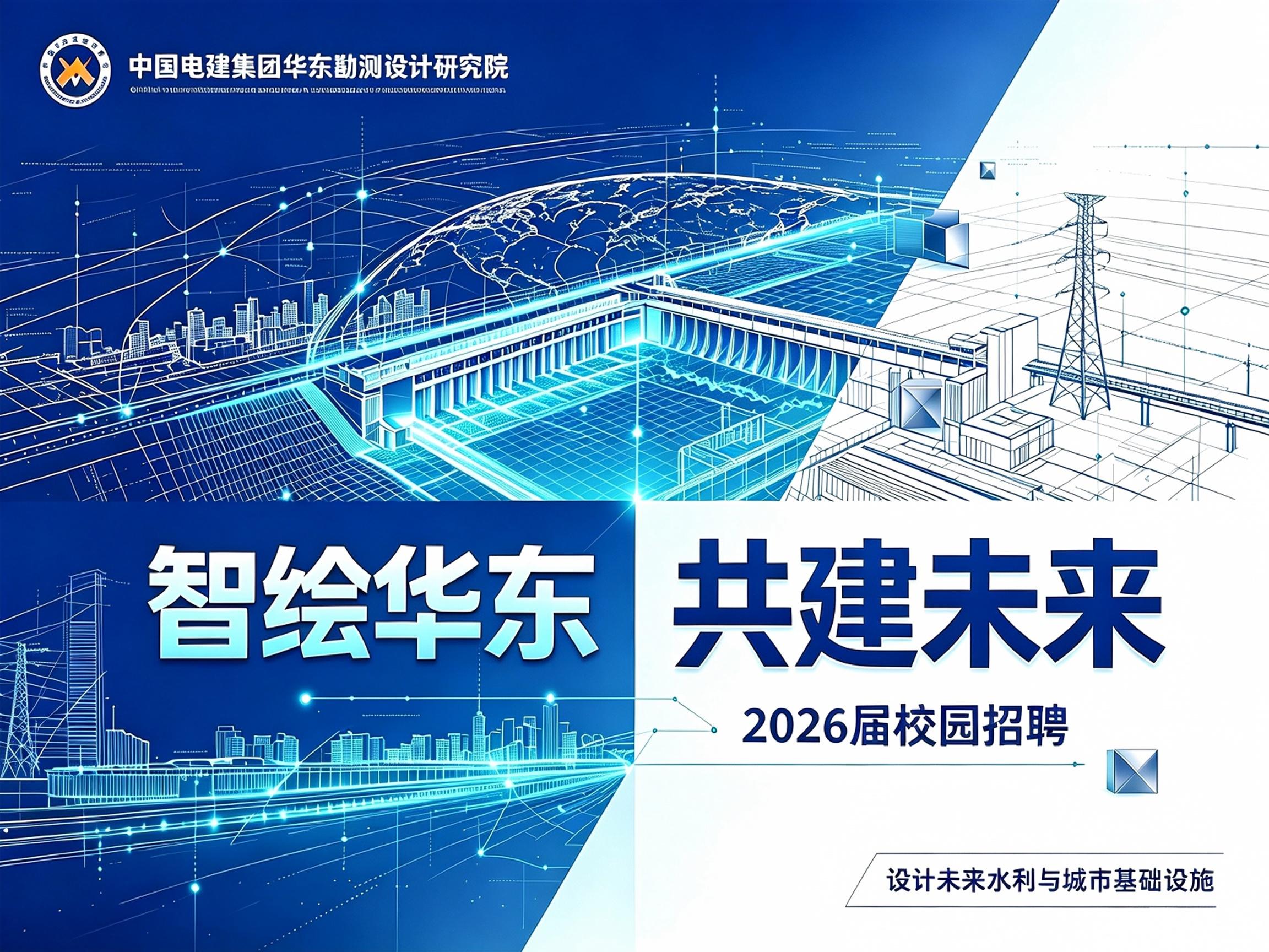 2026中国电建集团-华东院（福建）  校园招聘